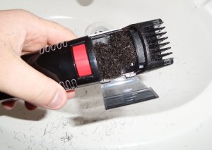beard trimmer with vacuum